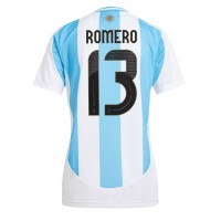 Koszulka piłkarska Argentyna Cristian Romero #13 Strój Domowy dla kobiety Copa America 2024 tanio Krótki Rękaw